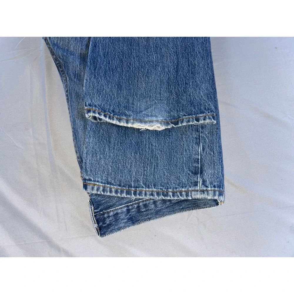 Levi's Vintage 501 Classic Straight Button Fly Denim Jeans. Men's 36X33, GUC!!